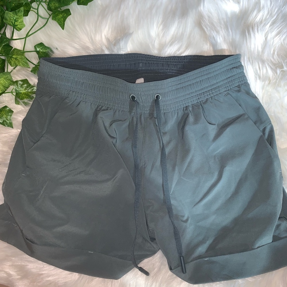 Green Lululemon Shorts
